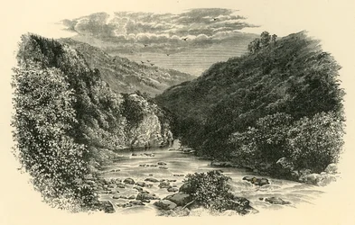 On the Dart, Lovers Leap, c. 1890
