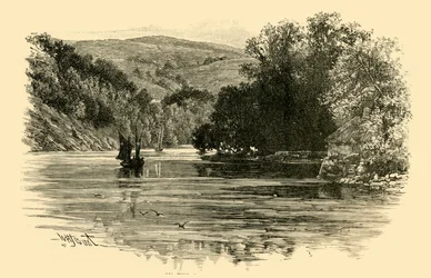 On the Dart at Waynfleet, 1898