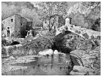 On the Road to Ceriana, San Remo