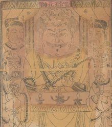 One hundred thirty-five woodblock prints including New Year