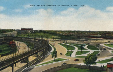 Only Railway Entrance to Havana, Havana, Cuba