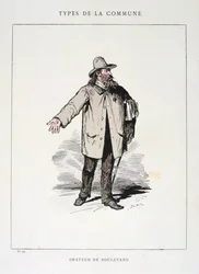 Orator of Boulevard, Paris Commune