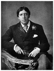 Oscar Wilde, Irish-born playwright and wit, c1891