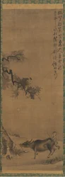 Ox and Herdsman, late 13th century