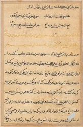Page from Tales of a Parrot Tuti-nama: text page