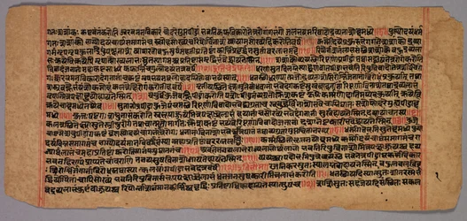 Page from a Jaina Manuscript