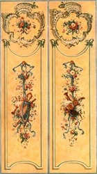 Painted Decoration in the New Palace, Potsdam, Germany