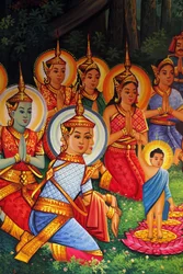 Painting Depicting Buddha