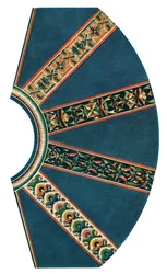 Painting on Cupola, Chora Church, Constantinople [Istanbul, Turkey]
