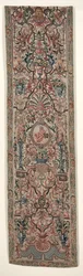 Pair of Needlework Bed Hangings