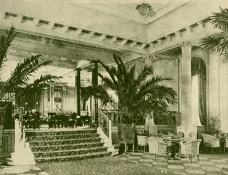 Palm Court and Lounge in the Majestic