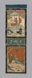 Panel for a Screen, China, Qing Dynasty, 1644-1911