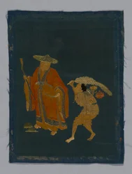 Panel Furnishing Fabric, China, Kangxi Period, Qing dynasty