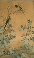 Panel Furnishing Fabric, China, Qing Dynasty, 1644-1911