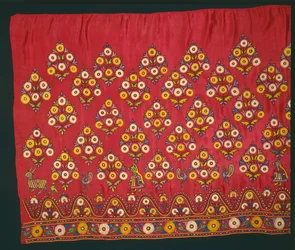 Panel for a Skirt Ghagra