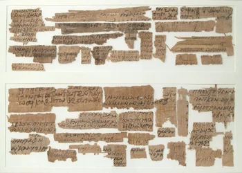 Papyri Fragments, Coptic, 7th century
