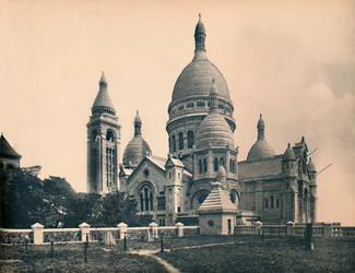 Paris - The Basilica of the Sacred Heart, c1910