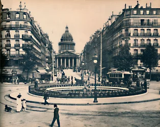 Paris - La Rue Soufflot and the Pantheon