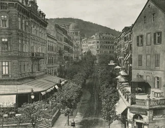 Parkstrasse, Carlsbad, Czechoslovakia, 1895