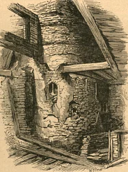 Part of Old London Wall near Falcon Square