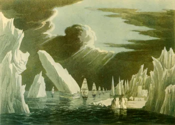 Passage Through the Ice, June 1818, 1946
