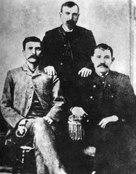 Pat Garrett, James Brent and John W Poe, Sheriffs of Lincoln County