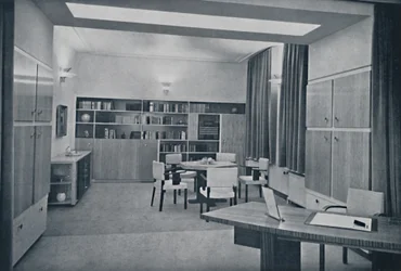 Combined Drawing and Dining Room in a House at Rotterdam