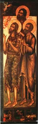 Peter, John and Alexis (Annunciation Cathedral in Moscow)