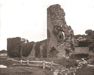Pevensey Castle, Sussex, 1894