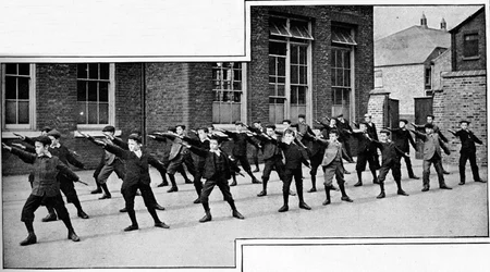 Physical Drill at a London School