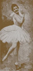 Pierina Legnani as Odette in the Ballet Swan Lake