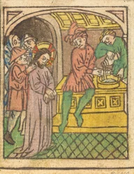 Pilate Washing His Hands [recto]