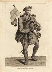 Piper of a Highland Regiment