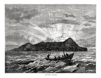 Pitcairn Island, Pacific Ocean, 1877