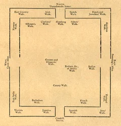 Plan of the Exchange in 1837