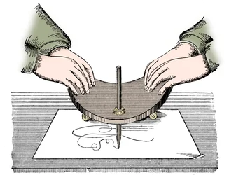 Planchette or Ouija Board
