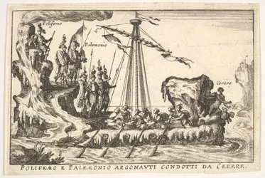 Plate 8: Polyphemus and Palemonius Led by Ceres