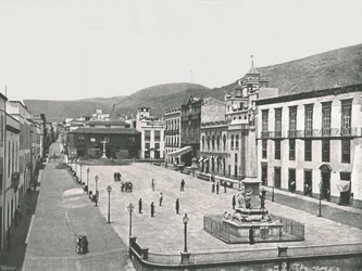 Plaza de la Candelaria, Santa Cruz de Tenerife, Canaries, Spain