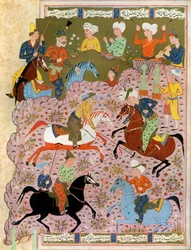 Polo in Persia in the 10th Century, 1938