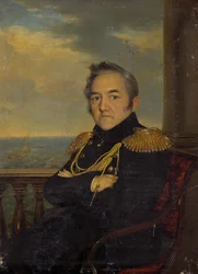Portrait of Admiral Mikhail Lazarev