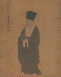 Portrait of Bi Shichang, from the set Five Old Men of Suiyang (before 1056)