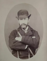 Portrait of Camille Saint-Saens, 1870