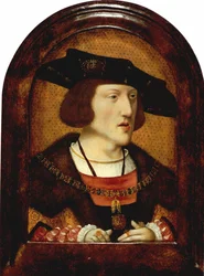 Portrait of Charles V of Spain 1500-1558, c. 1520