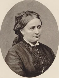 Portrait of Clara Schumann, 1870