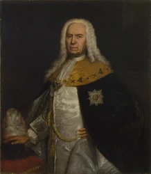 Portrait of Count Andrei Ivanovich Ushakov 1708-1739, Mid of the 18th century
