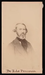 Portrait of Dr. Edward R. Foreman 1808-1885, Before 1876