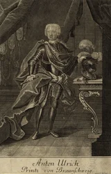 Portrait of Duke Anthony Ulrich of Brunswick, 1714-1774