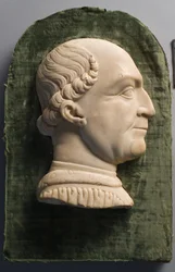 Portrait of Francesco Sforza and Frame