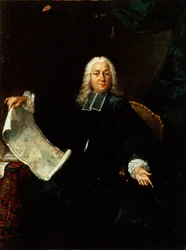 Portrait of Jean de Lagrive, 1689-1757, c. 1740