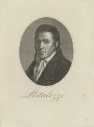 Portrait of Johann Heinrich Pestalozzi